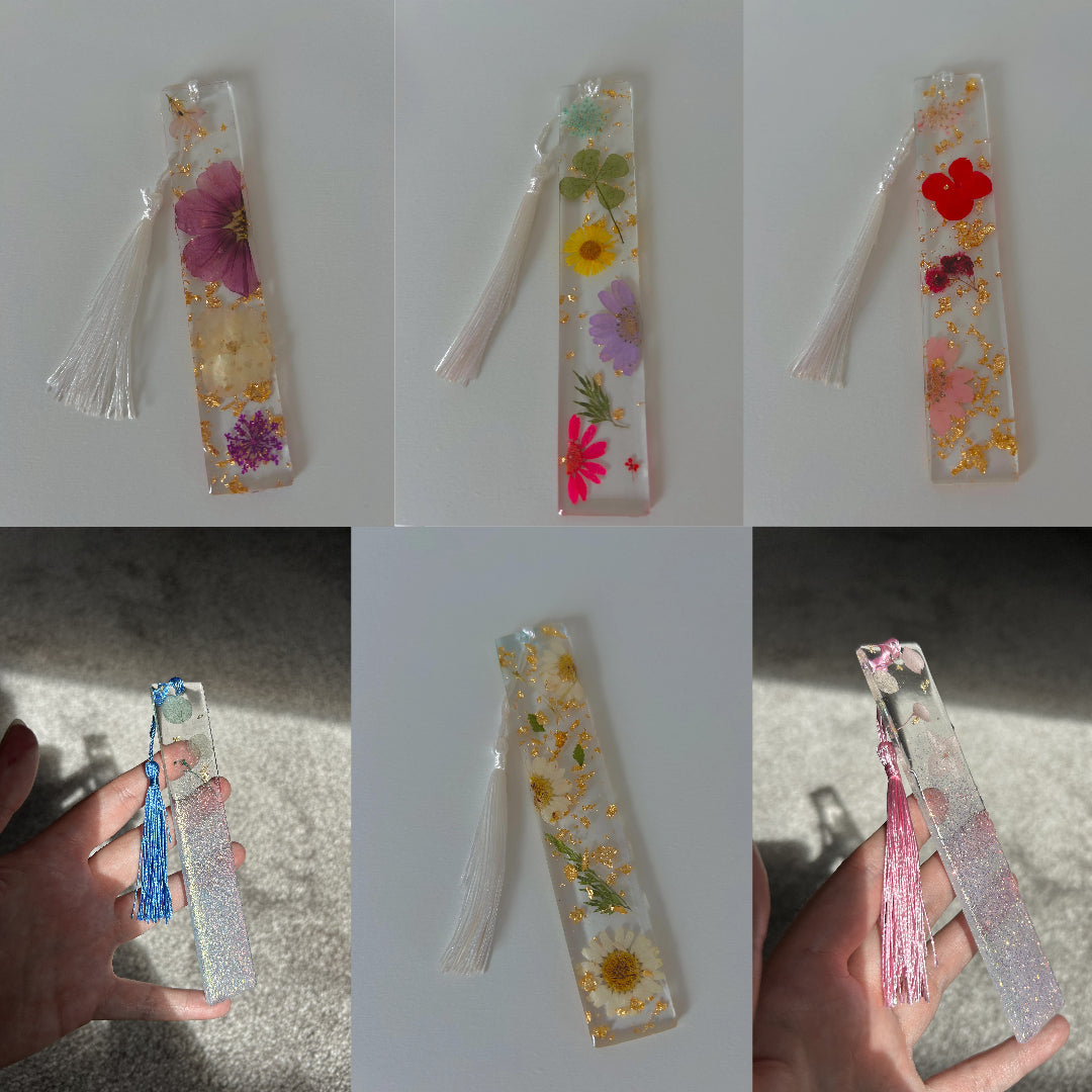 Personalised Resin Bookmark