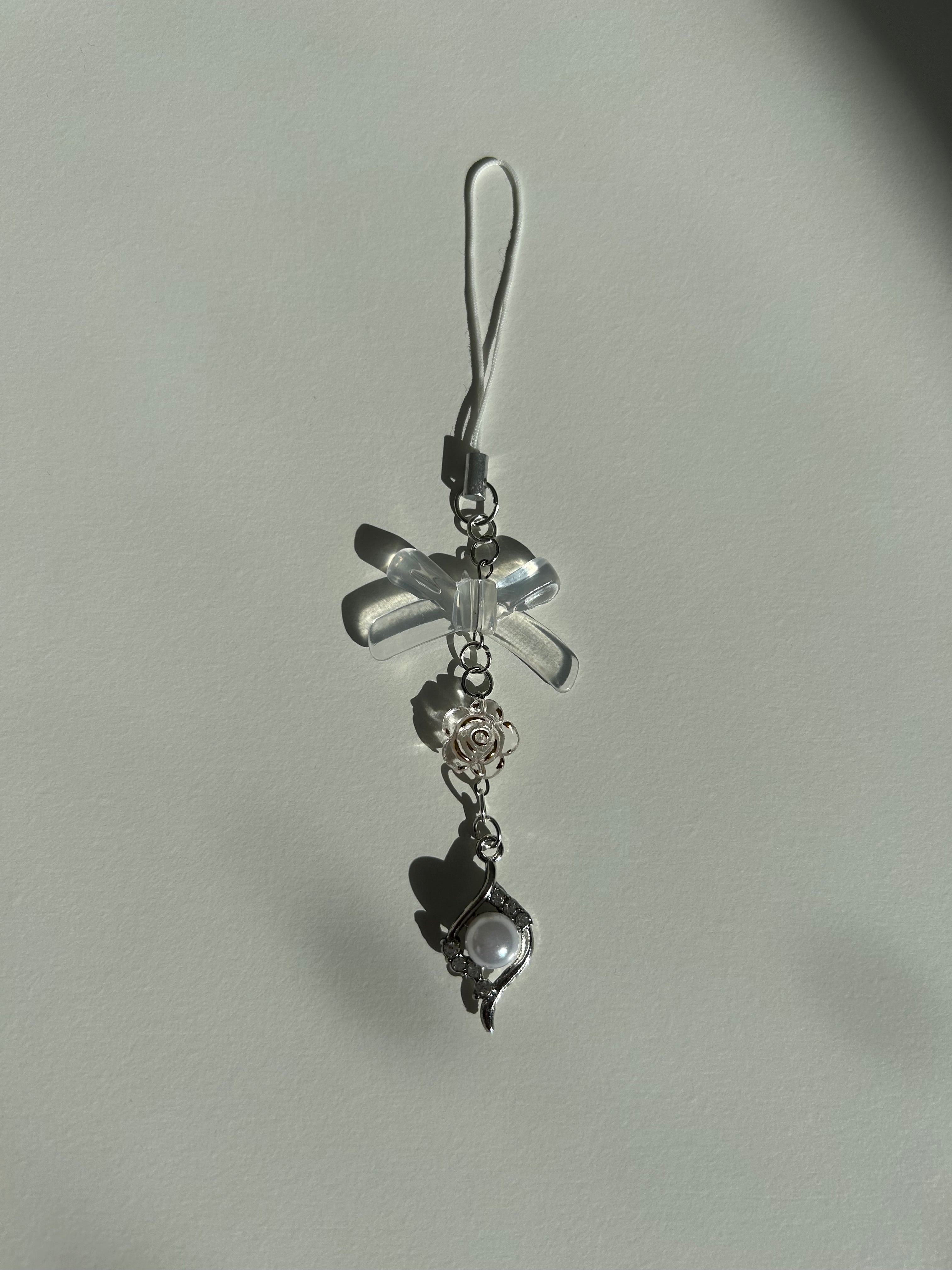 Crystal Ribbon charm sling