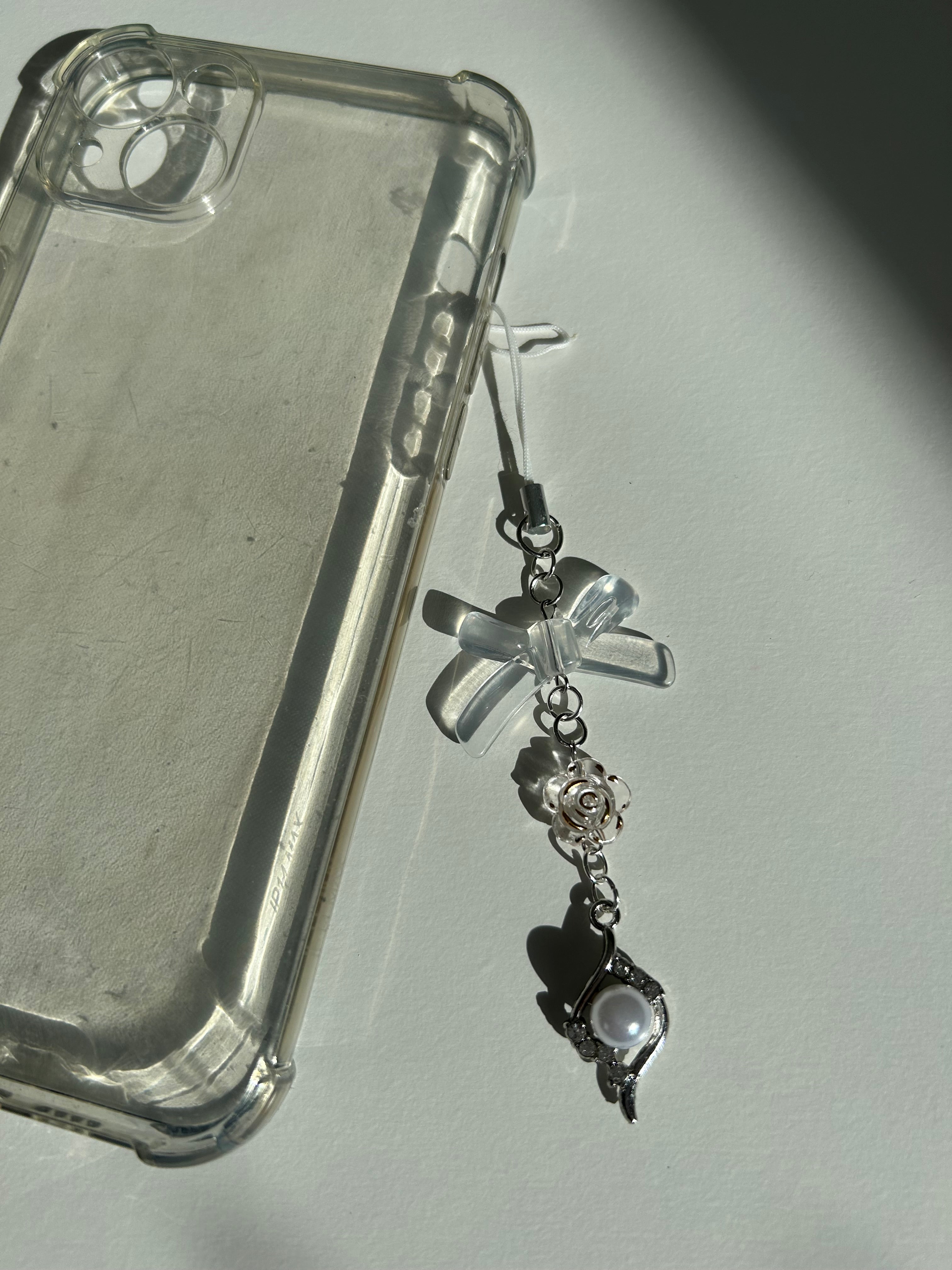 Crystal Ribbon charm sling