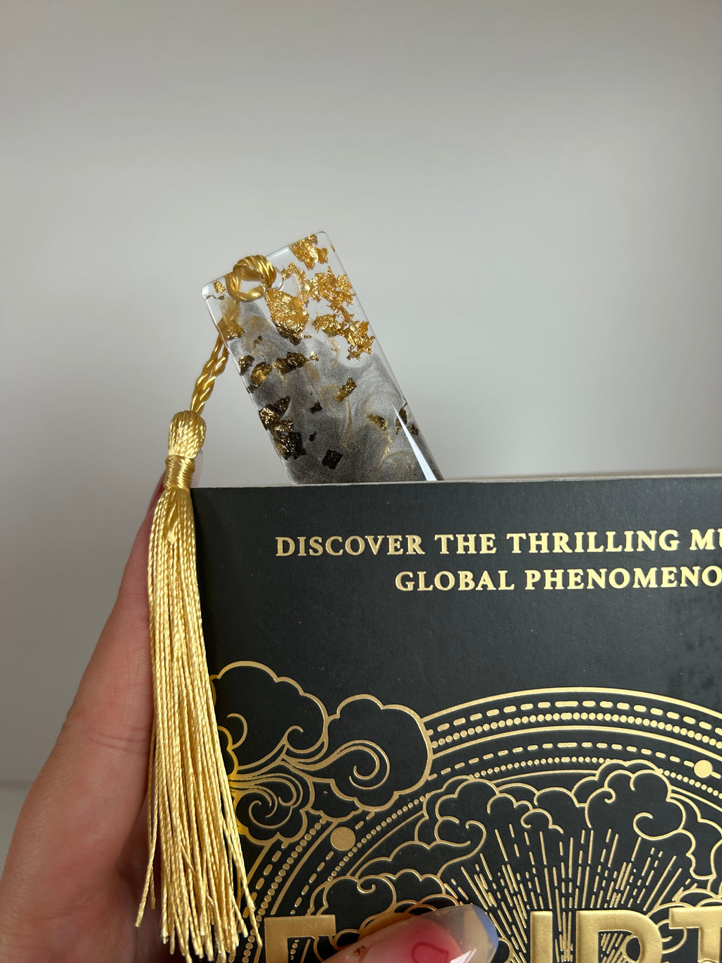 Fourth Wing Resin Bookmark