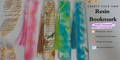 Custom Resin Bookmark - Personalised Bookmark Gift