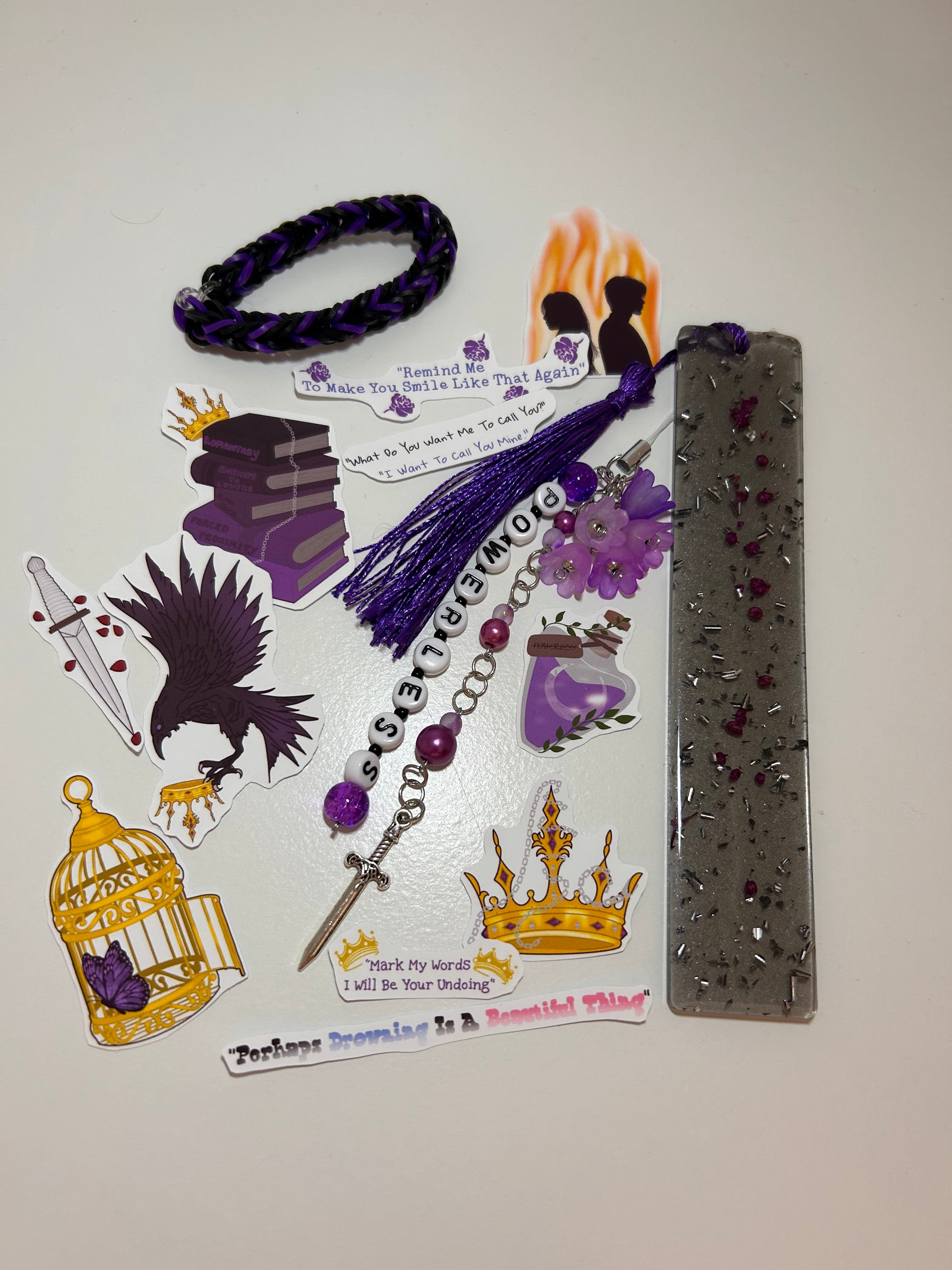 Powerlesss Romantasy Bookmark Bundle