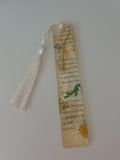 Literary Bloom - Back To School Resin Bookmark - Gift.
