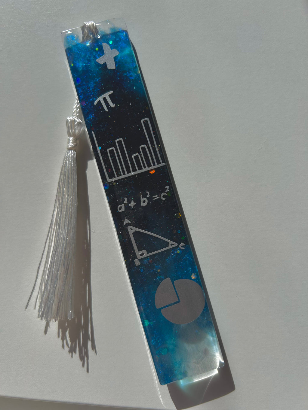 Maths & Magic - Back to school - Resin bookmark Gift.