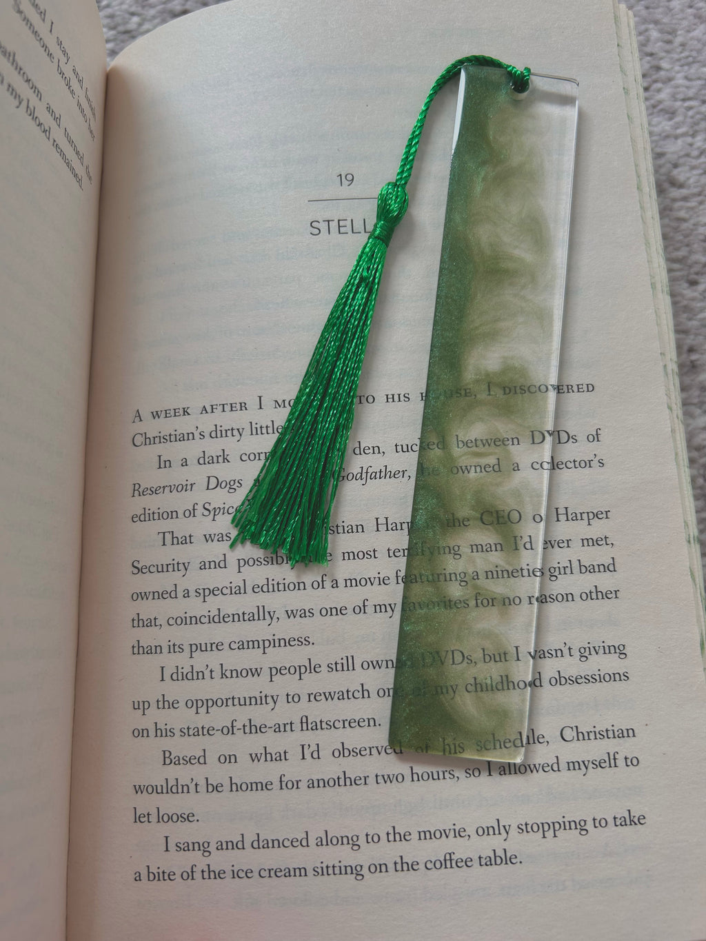 Wonderlust - Back to school - Resin Bookmark gift