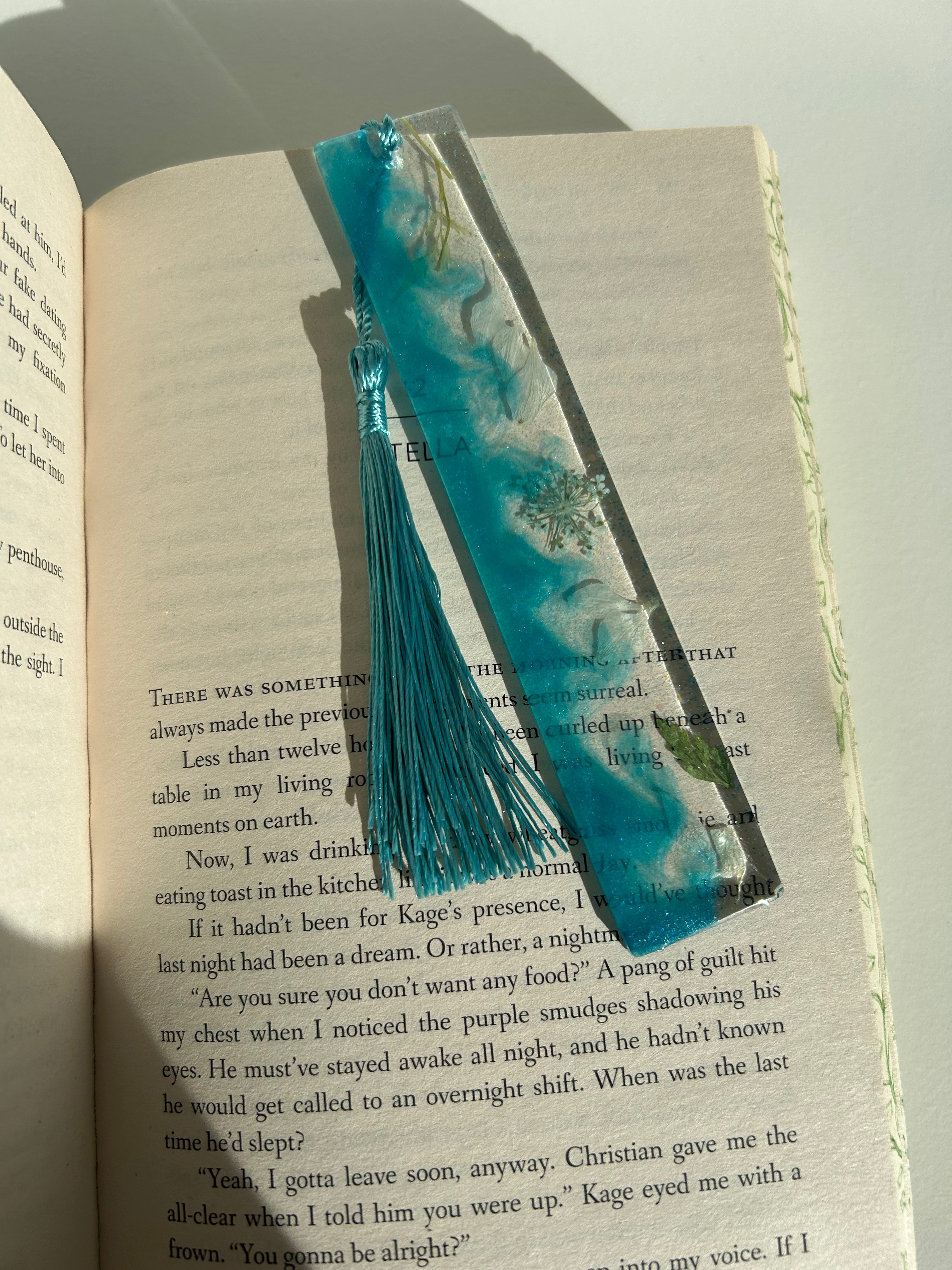 Custom Resin Bookmark - Personalised Bookmark Gift