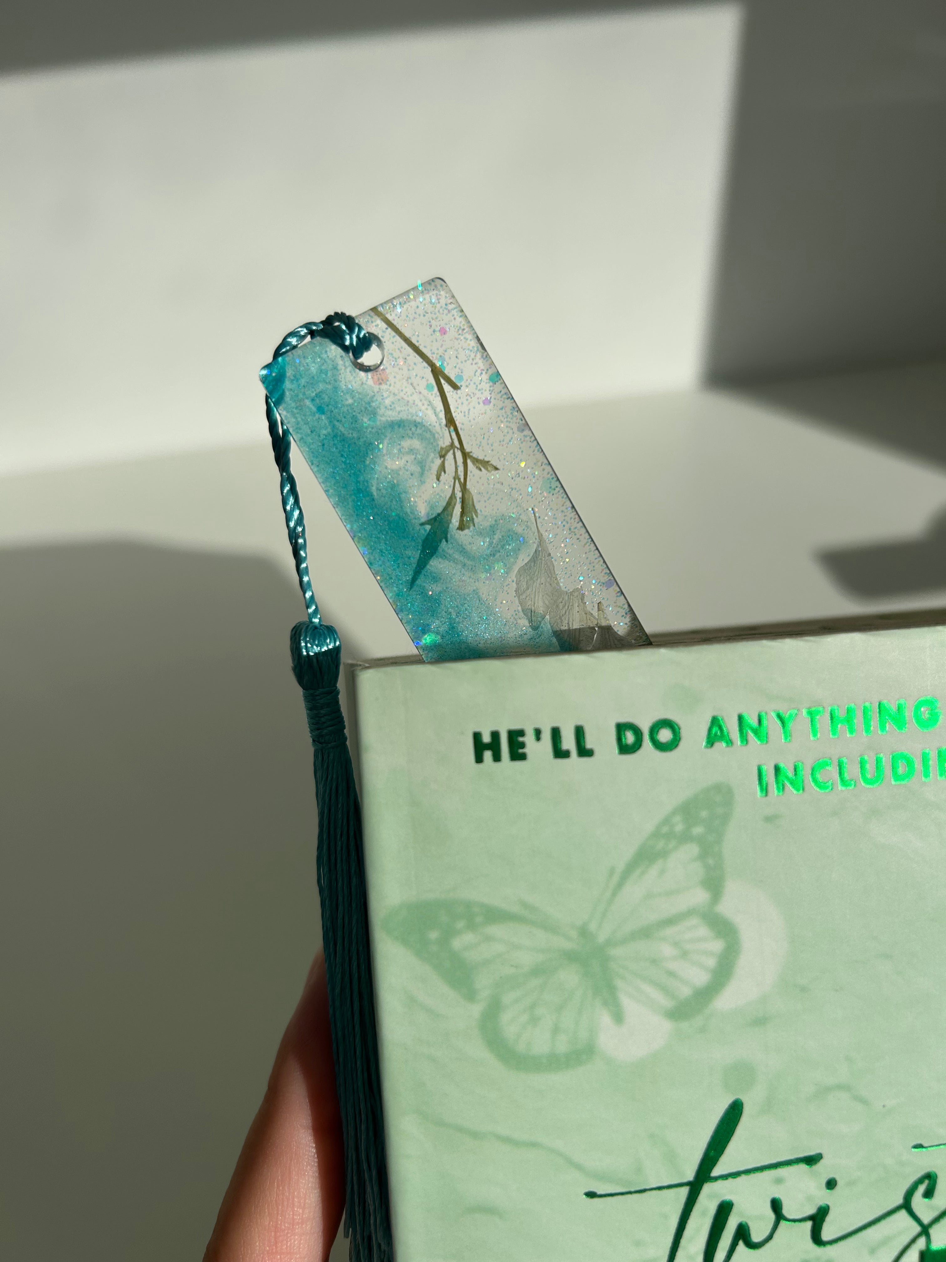 Custom Resin Bookmark - Personalised Bookmark Gift