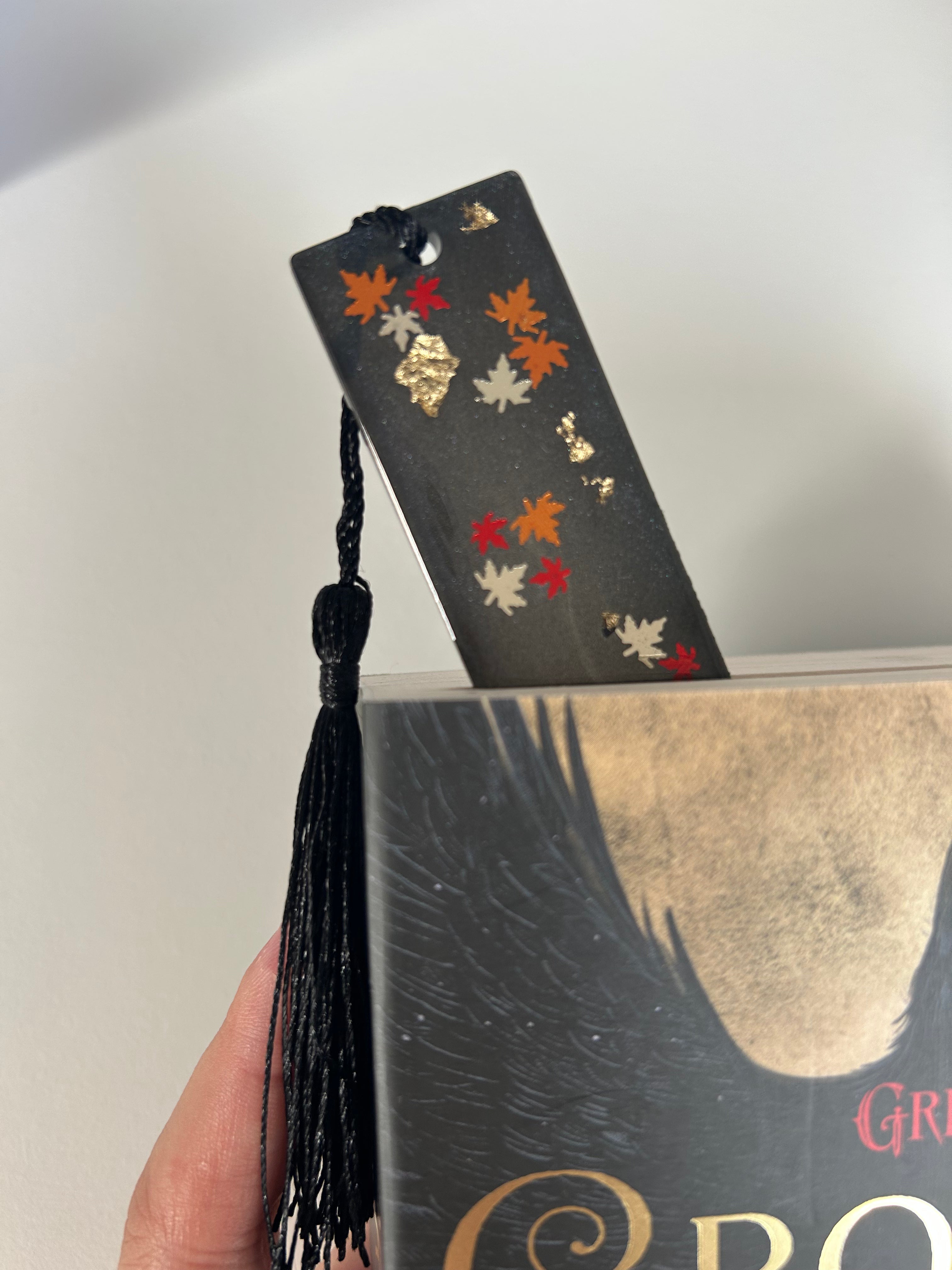 Midnight Autumn - Resin Bookmark gift