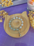 Frosted Star - Glass bead Bracelet
