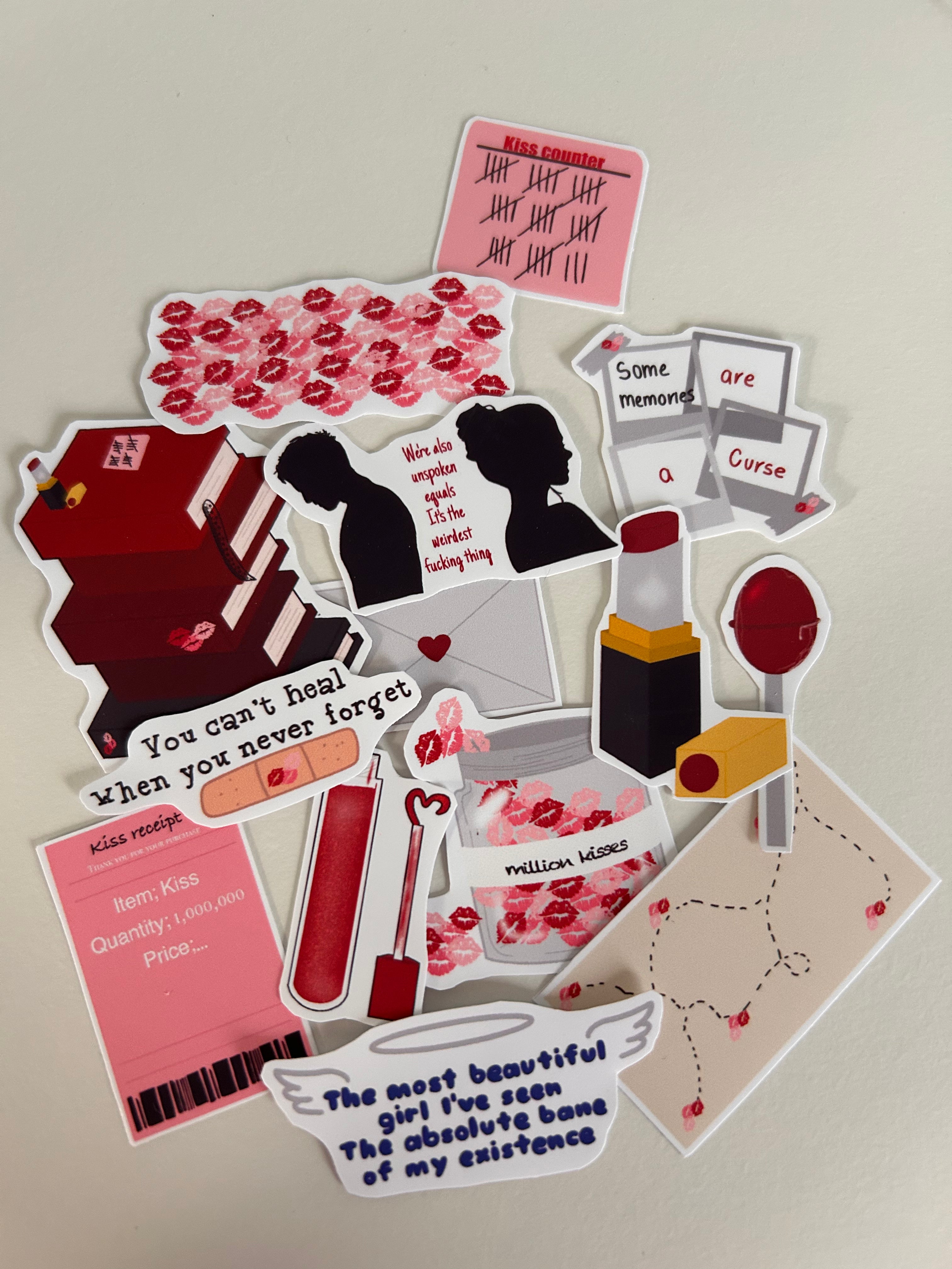 A Million Kisses in Your Lifetime Bookmark Bundle