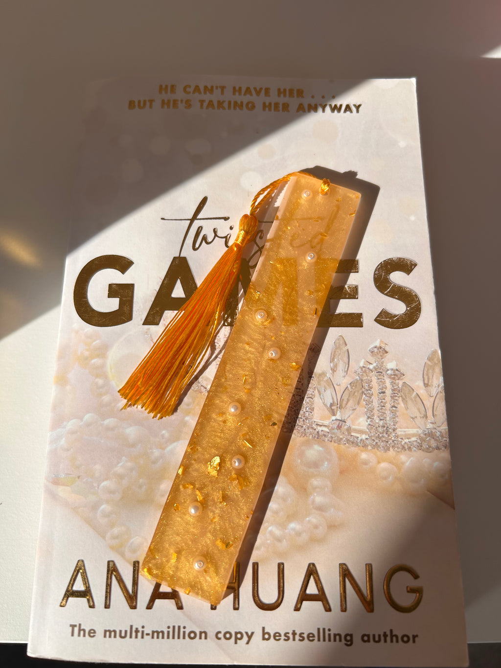 Twisted Games Bookmark