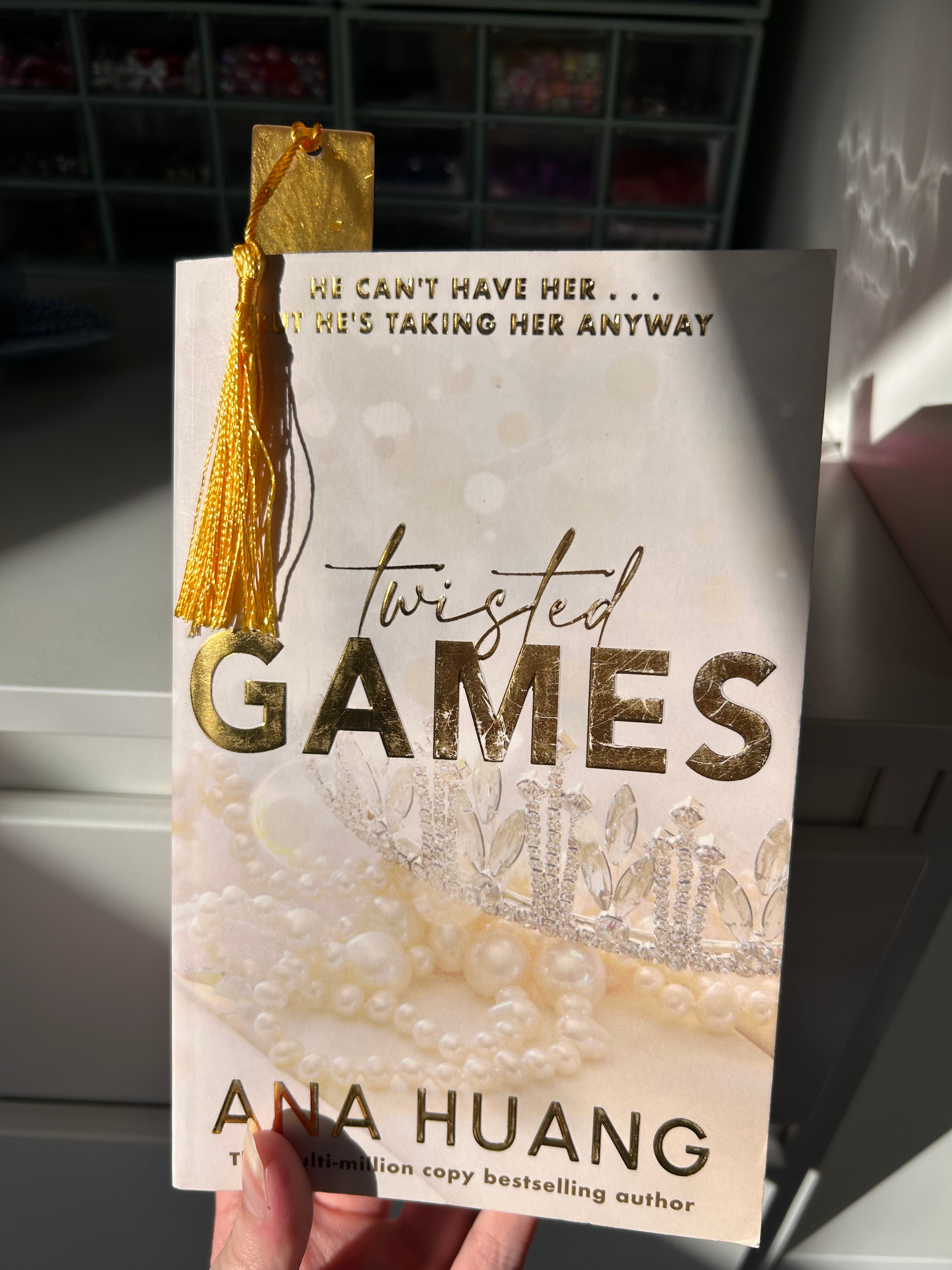 Twisted Games Bookmark