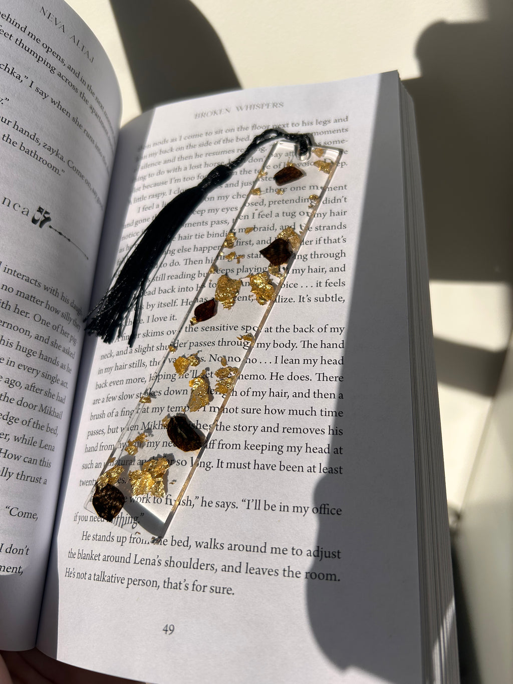 Broken Whispers Bookmark