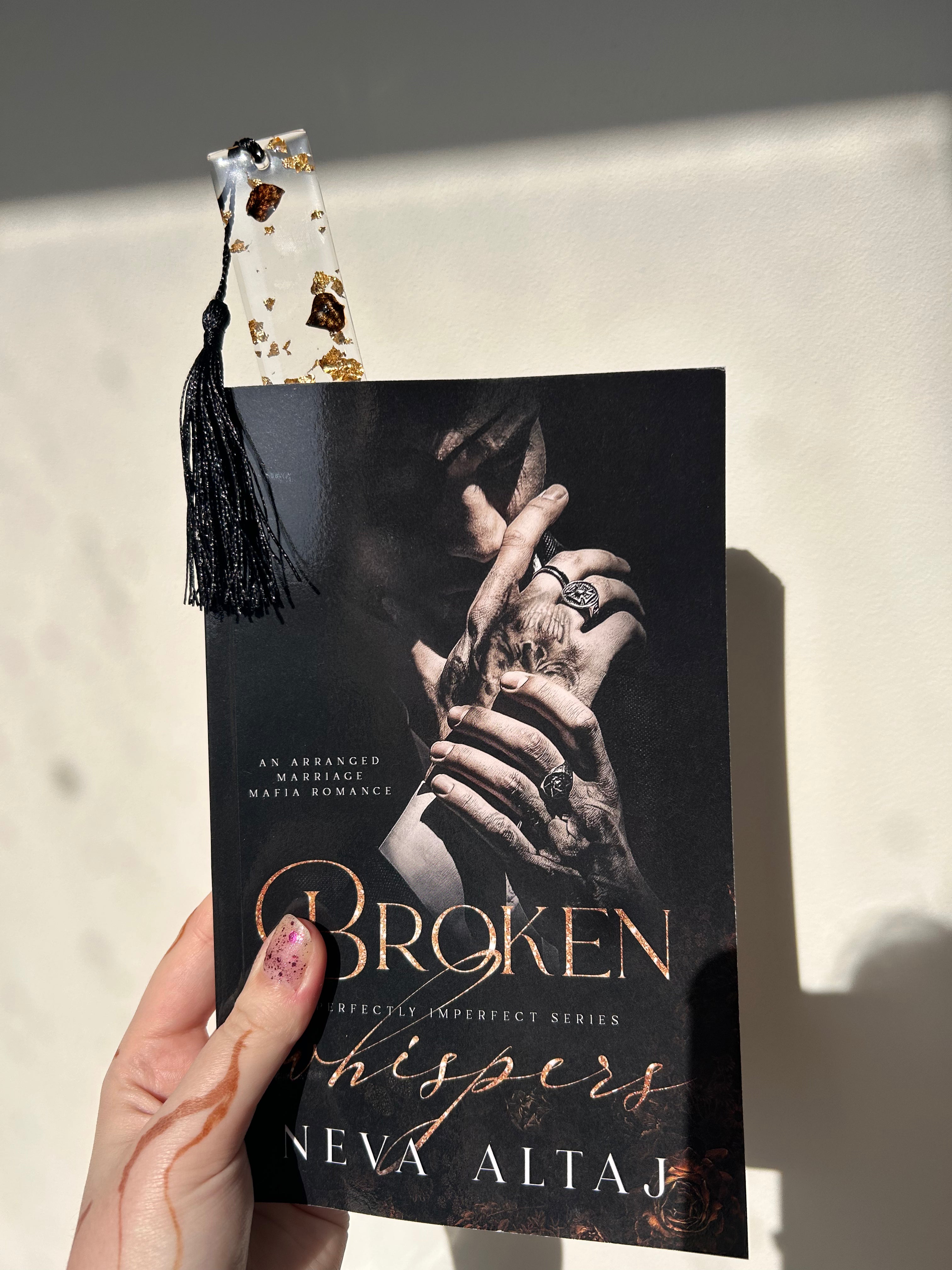 Broken Whispers Bookmark
