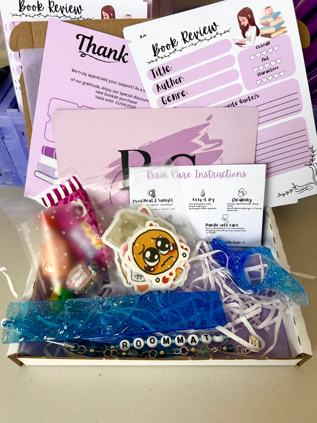 The Roommate Experiment Bookmark Bundle