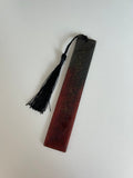 Red Fire Element Resin Bookmark