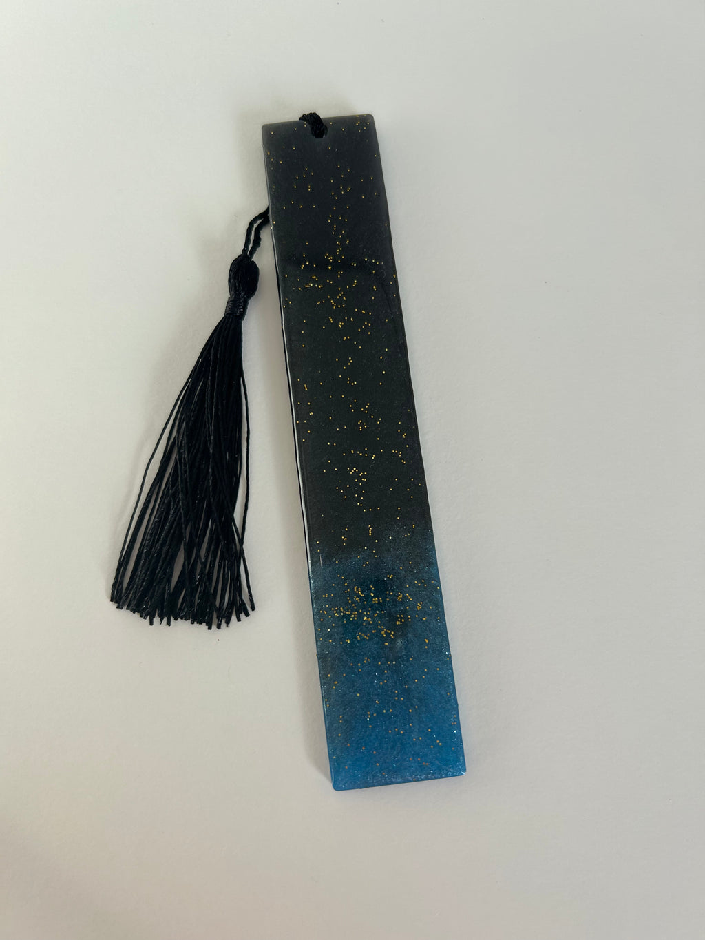 Blue Water Element Resin Bookmark