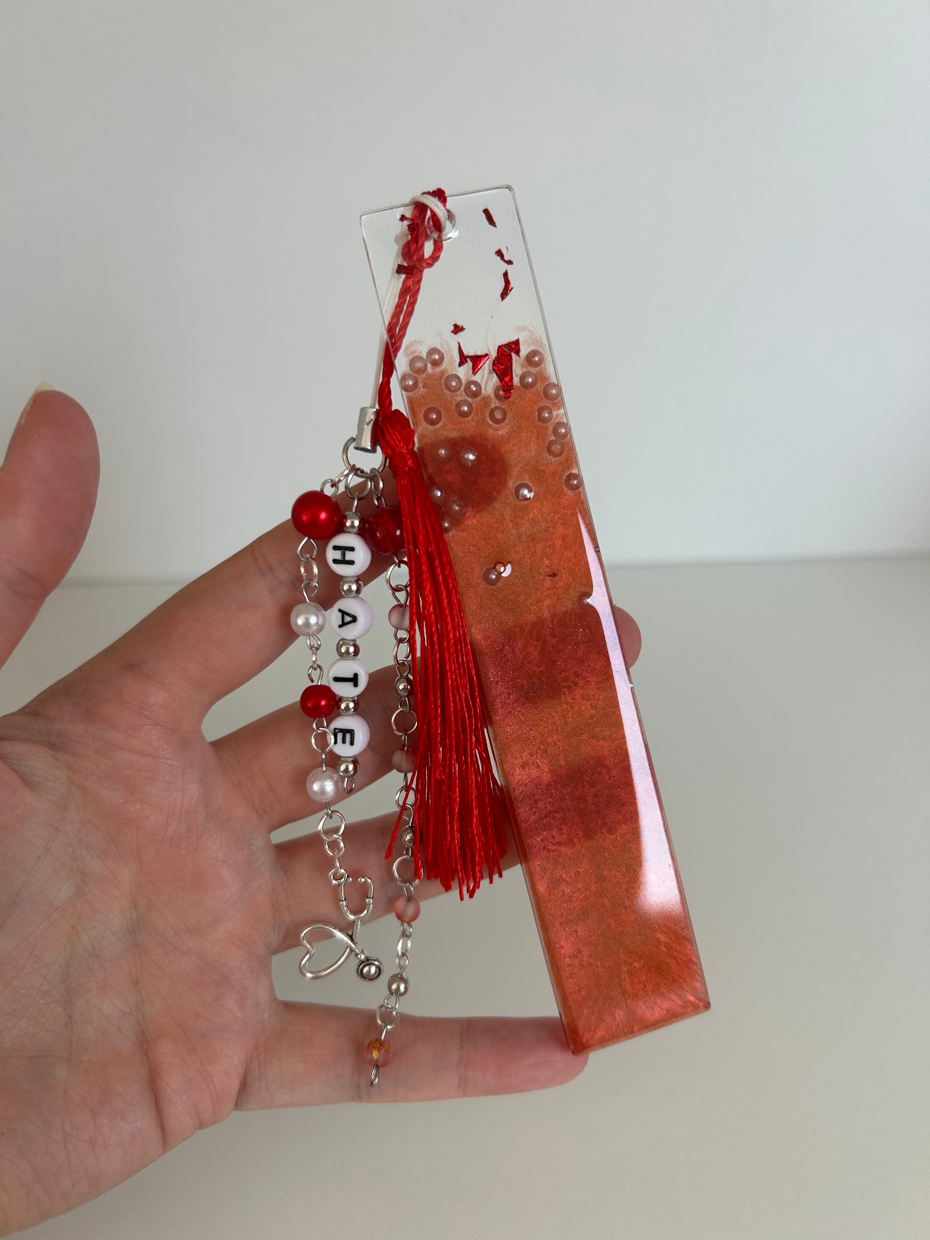 Twisted Hate Resin Bookmark Bundle