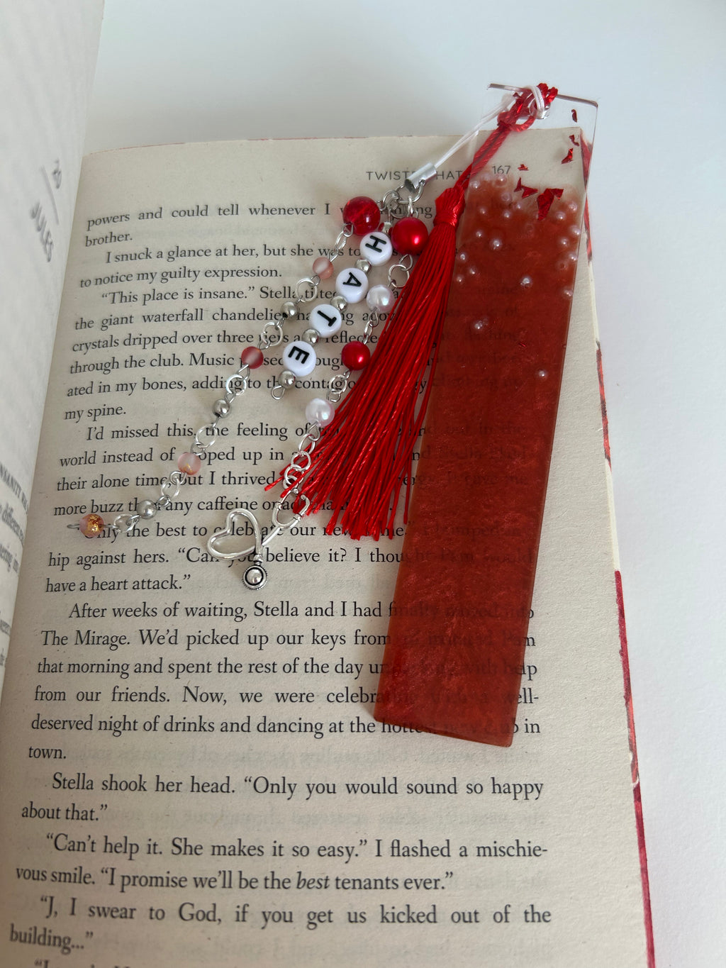 Twisted Hate Resin Bookmark Bundle