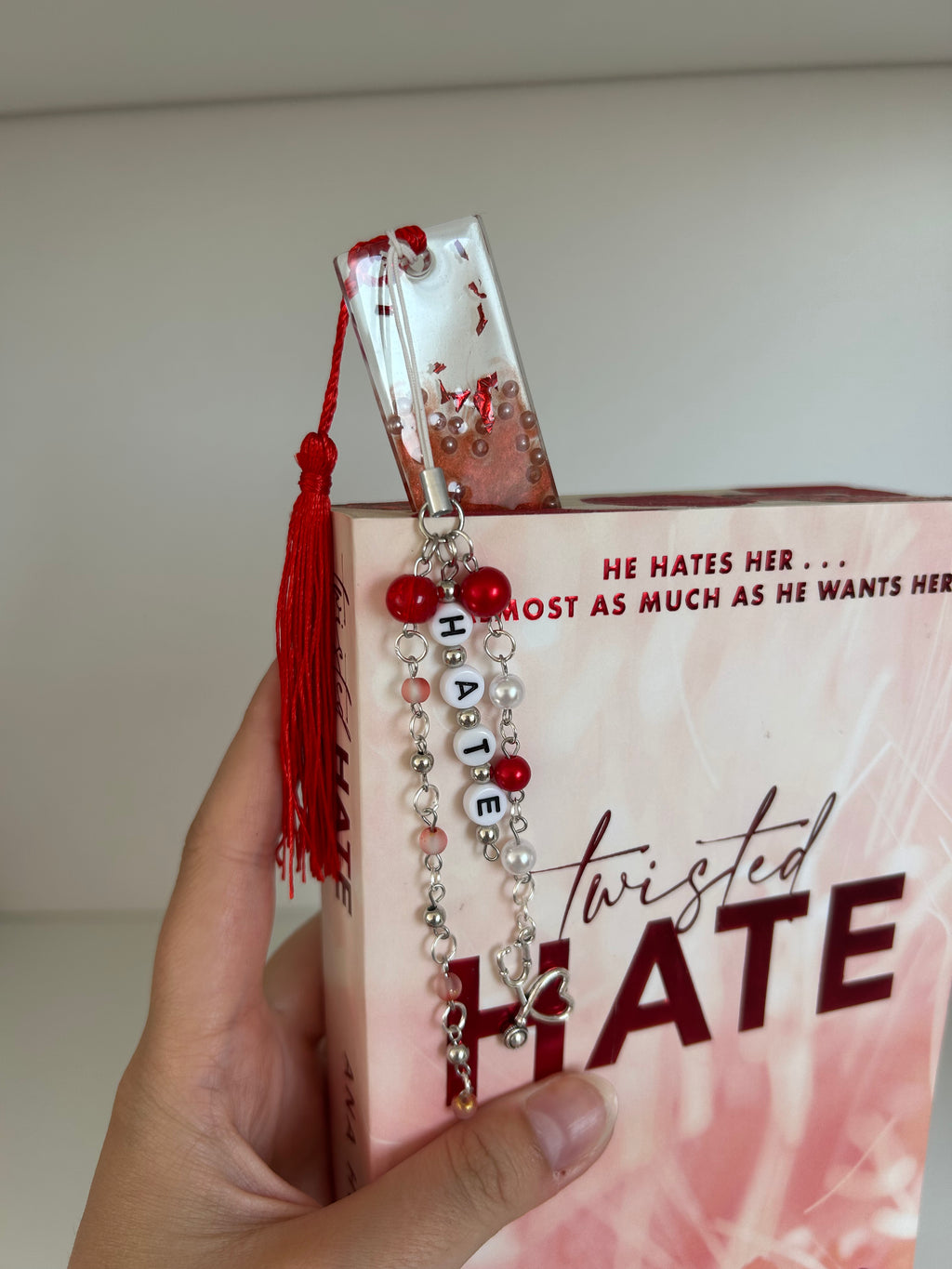 Twisted Hate Resin Bookmark Bundle