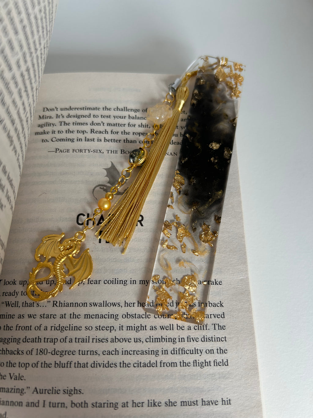 Fourth Wing Resin bookmark Bundle