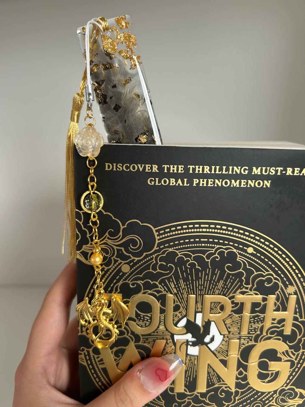 Fourth Wing Resin bookmark Bundle