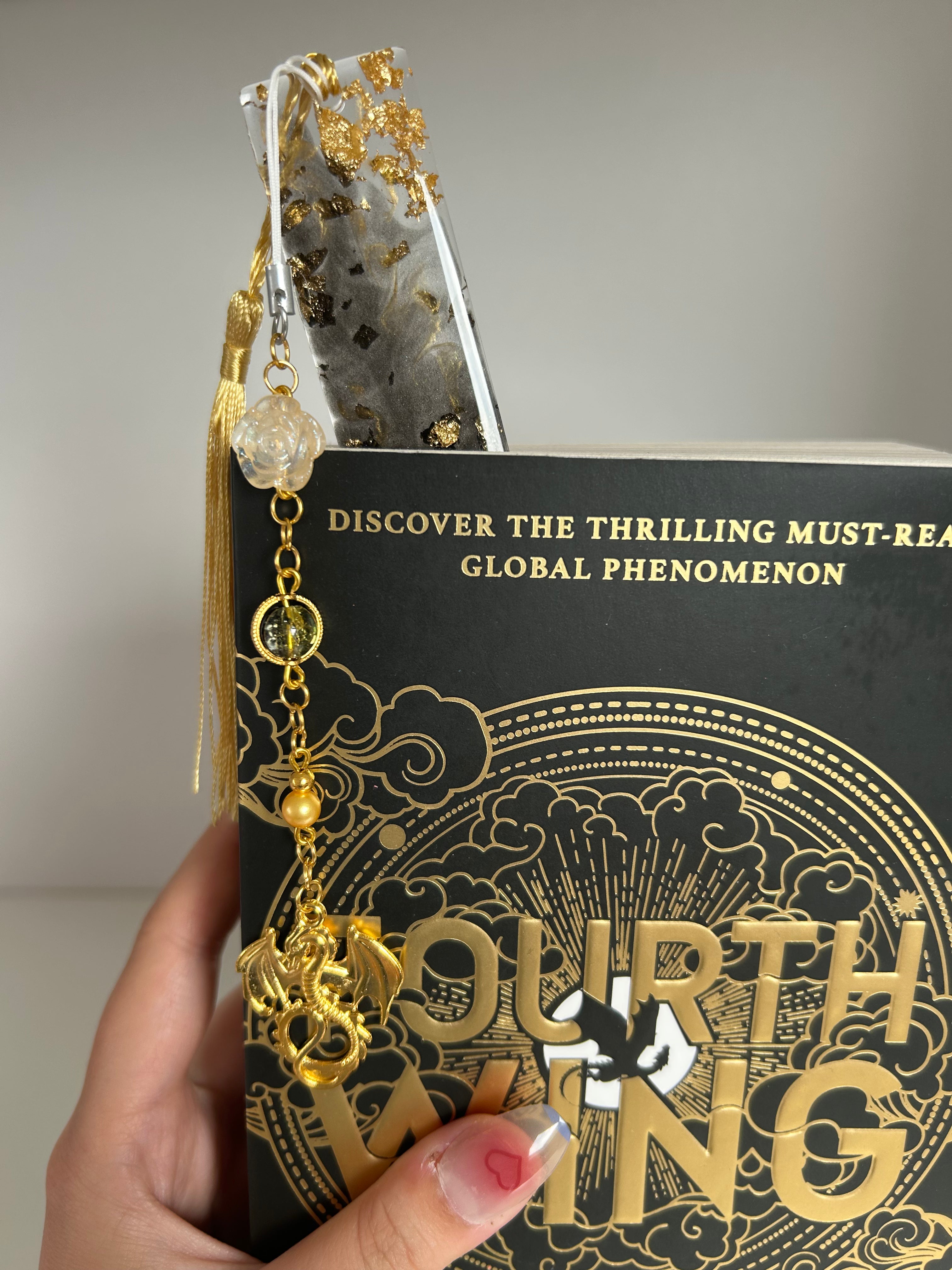Fourth Wing Resin bookmark Bundle