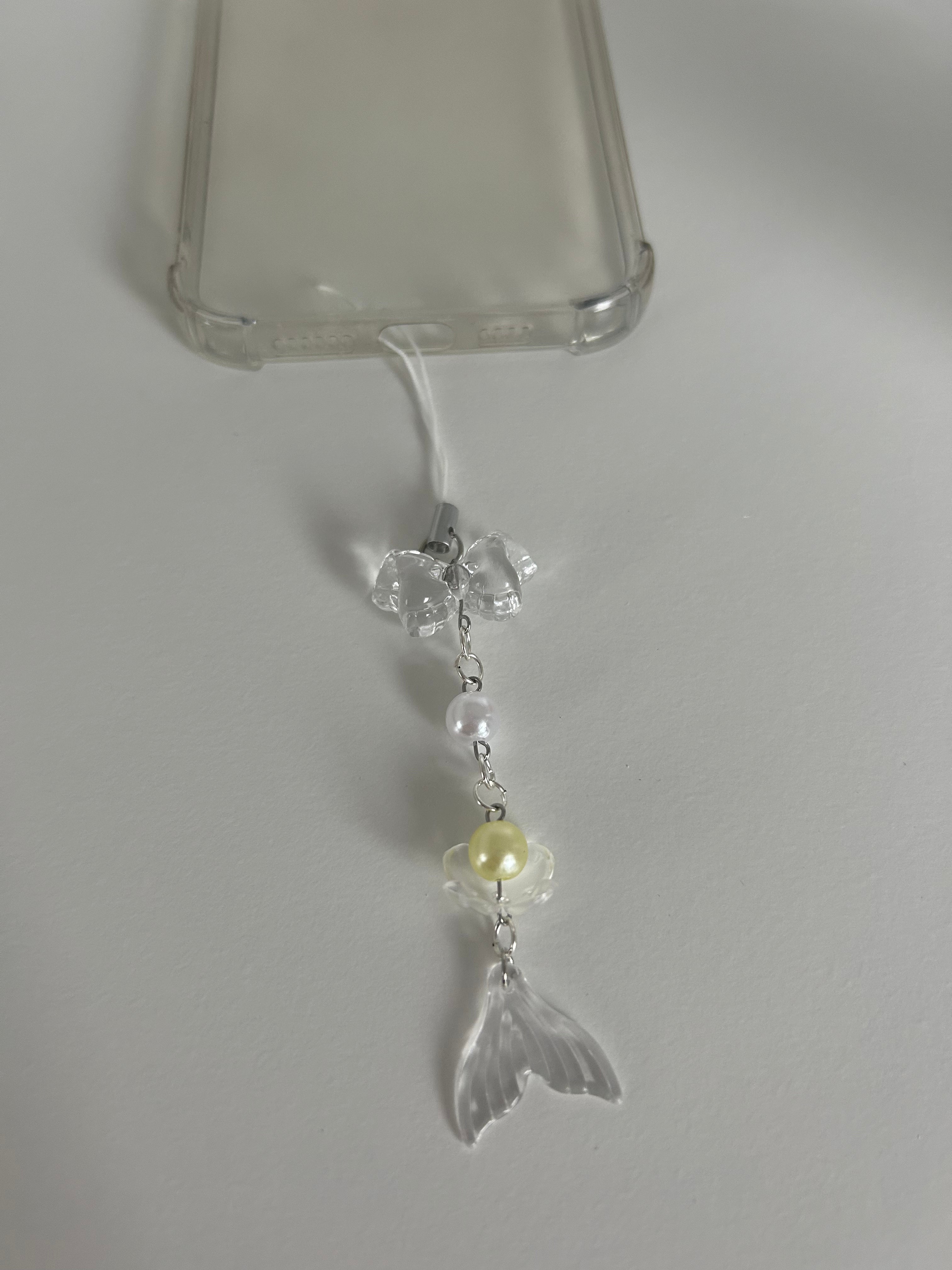 Pearl Mermaid Tail Charm Sling