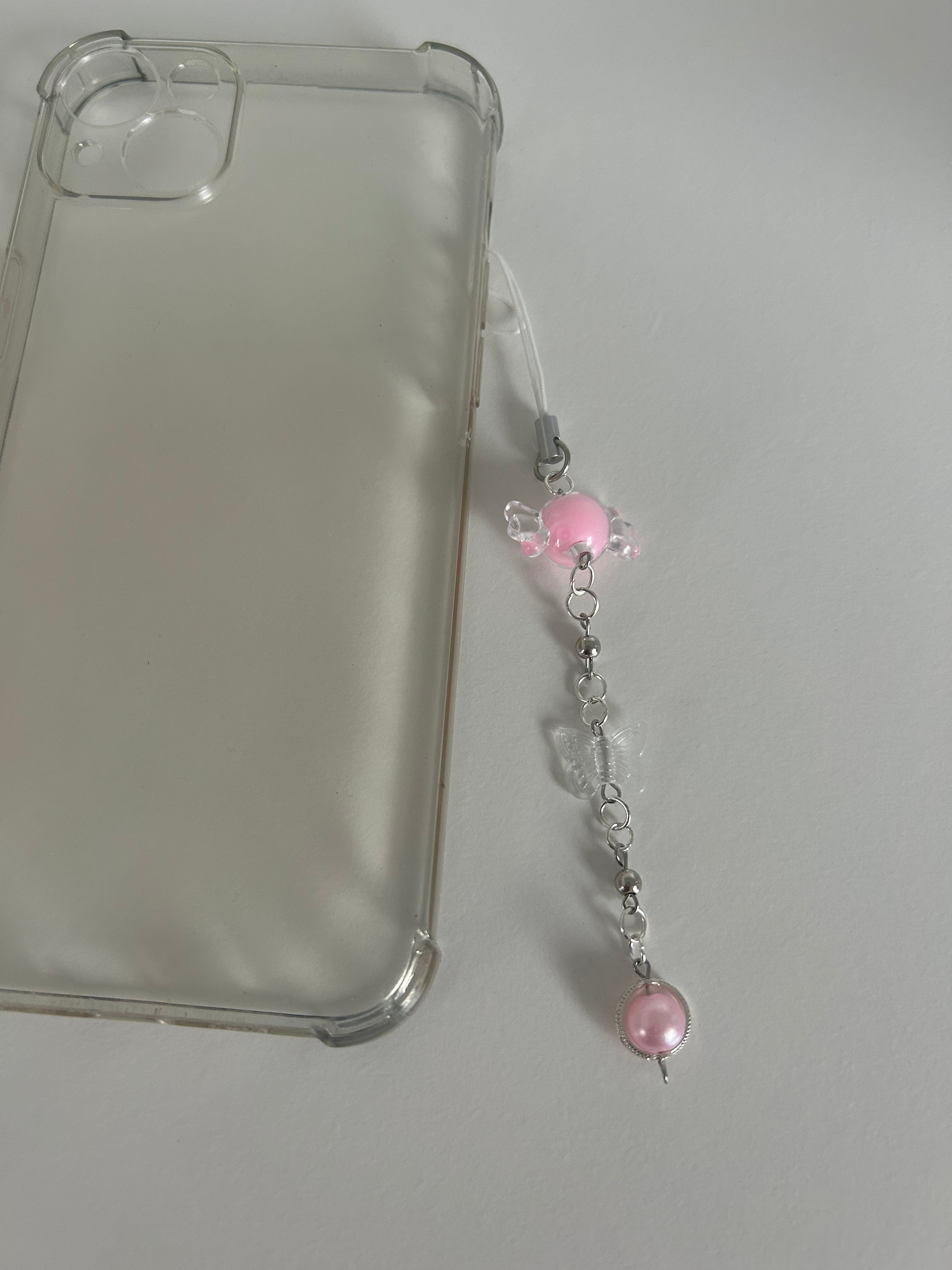 Blush Butterfly Charm Sling