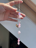 Pink Jellyfish sea phone, keys and bag accessory
